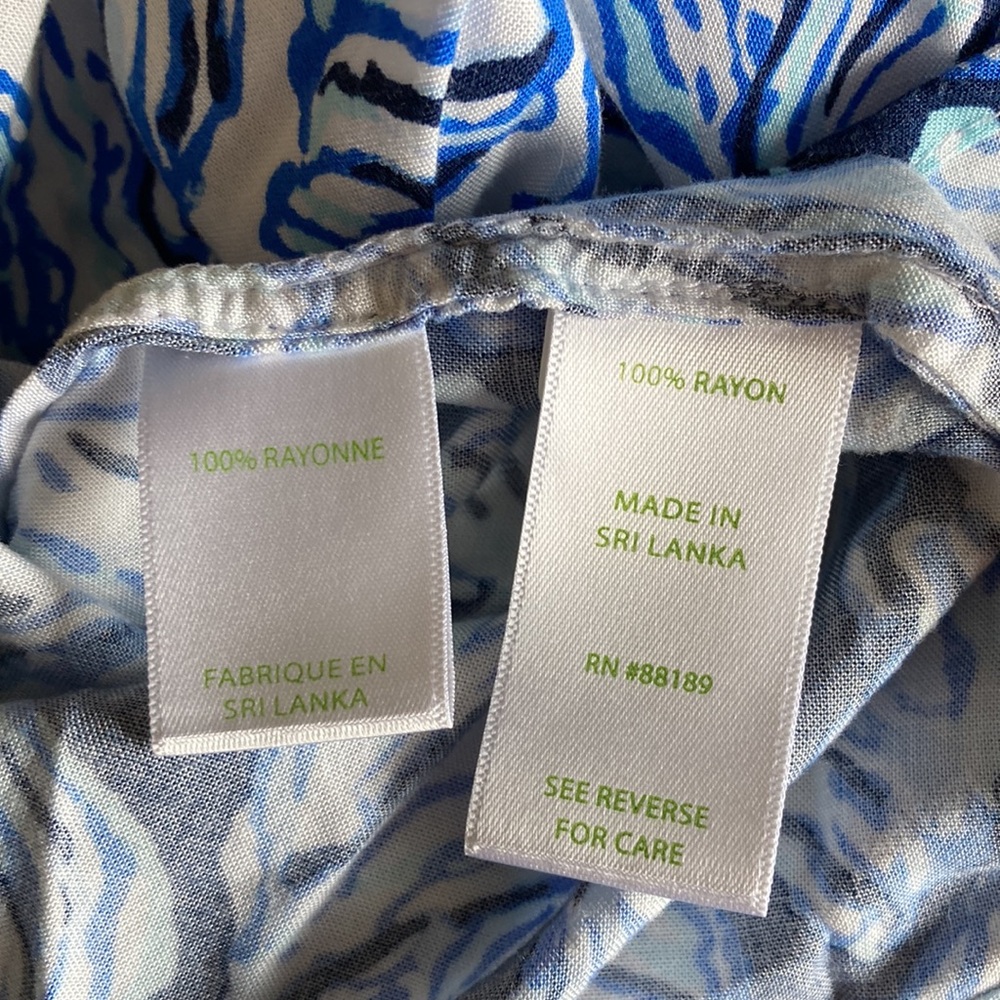 🐚 Lilly Pulitzer Long Top - Picture 8 of 9